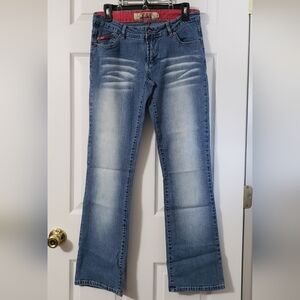 Women's Indigo Red Lux/Industrial Denim Jeans